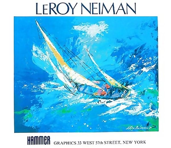 3 LEROY NEIMAN L/E PRINTS * SPORTS LOVERS COLLECTIONS
