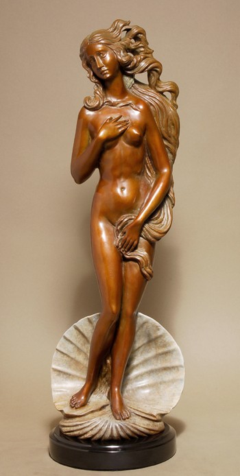 FABULOUS WOMAN OF BEAUTY BRONZE SCULPTURE