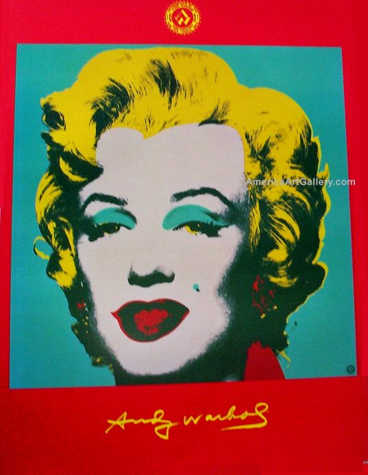 OOP ANDY WARHOL MARILYN MONROE PRINT!