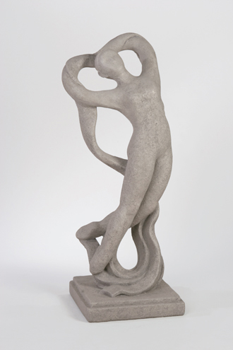 FABULOUS CONTEMPORARY JOYOUS DANCER SCULPTURE STATUE