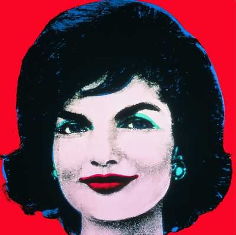 FABULOUS OFFICIAL AUTHORIZED WARHOL JACKIE KENNEDY ONASSIS OVERS