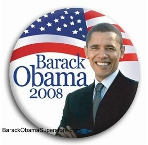 FAB BARACK OBAMA  PRESIDENTIAL COLLECTIBLE  BUTTON -7