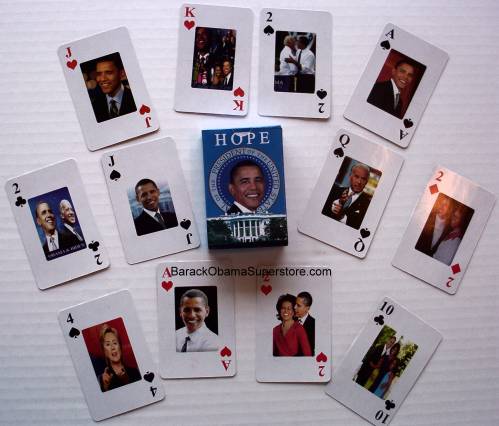 BARACK OBAMA  PRESIDENTIAL PLAYING CARDS