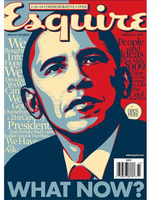 ESQUIRE MAGAZINE BARACK OBAMA COVER ISSUE 2009