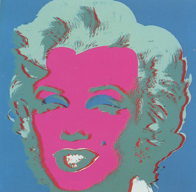 SUNDAY B MORNING WARHOL MARILYN PRINT(Pink)