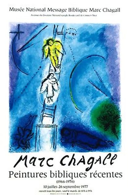 RARE JACOB'S LADDER CHAGALL MOULOT PARIS COA MUST SEE