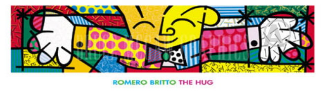 THE APPRENTICE FEATURE ARTIST BRITTO COOL BIG HUG PRINT
