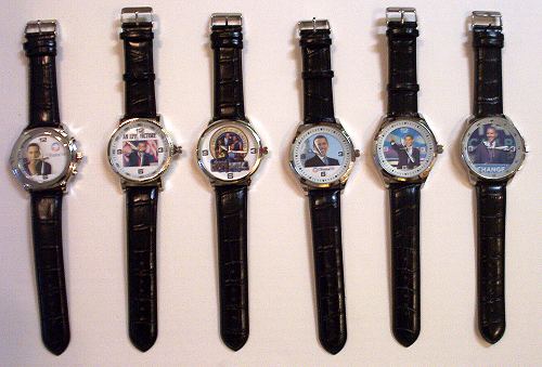 FABULOUS ELEGANT MODERN SLEEK BARACK OBAMA WRIST WATCH