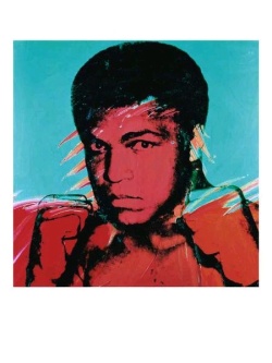 ANDY WARHOL MUHAMMAD ALI RARE OFFICIAL AUTHORIZED